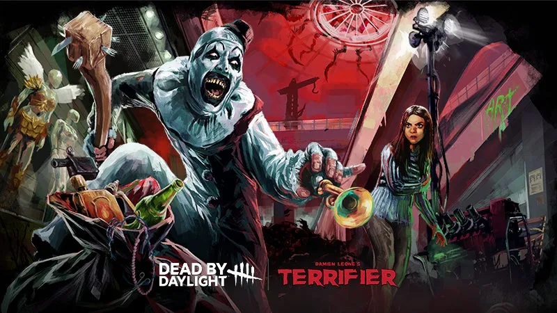 『Dead by Daylight』に映画『テリファー』コラボチャプター、アート・ザ・クラウンとシエナ・ショーが参戦