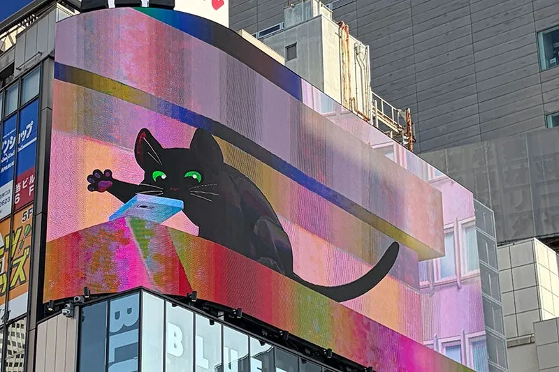 『リトルキティ・ビッグシティ』新宿ビジョンに3D映像、Switchセットが当たる企画もの画像