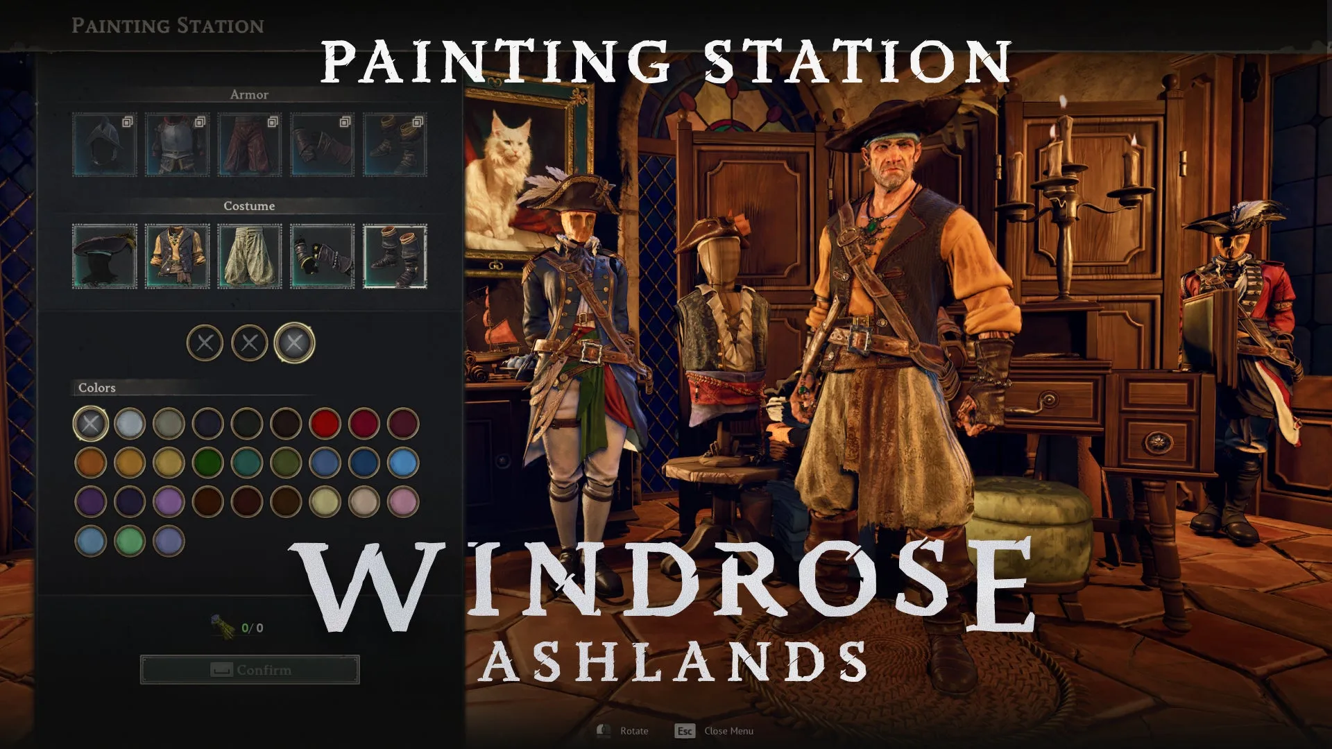 『ウィンドローズ』大型アップデート「Ashlands」、重ね着・防具染色・マネキンを追加へ