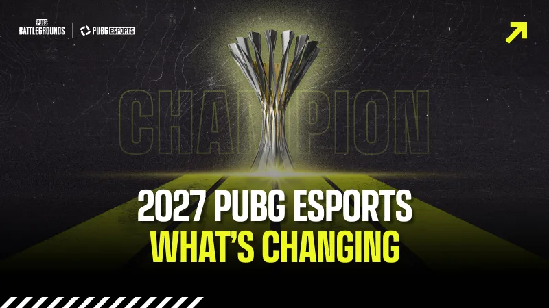 PUBG Esports、2027年の新競技体制を発表 地域再編と4フェーズ制を導入