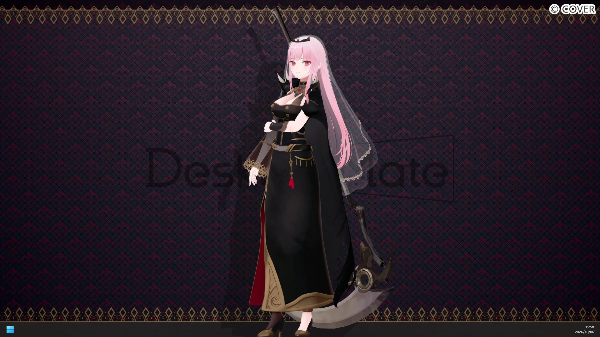 『Desktop Mate』にホロライブ森カリオペDLC、2026年10月29日リリースの画像